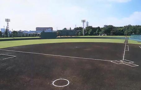 朝霞中央公園野球場