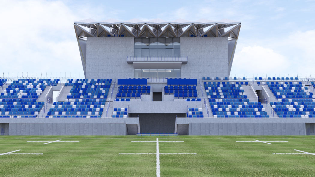 セコムラグビースタジアム（仮称）の画像